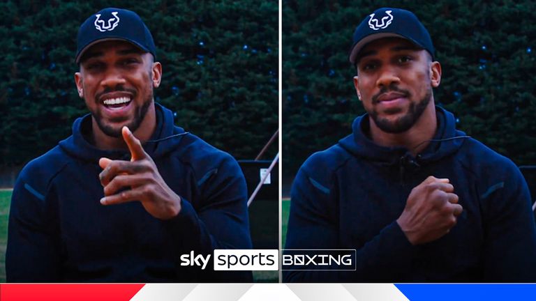 Anthony Joshua shares a heartfelt speech to fans following Dubois loss