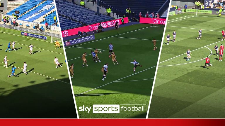 Best goals from the EFL