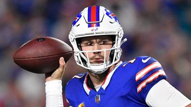 Bills quarterback Josh Allen is the NFL's early MVP favourite after a lightning start to 2024 