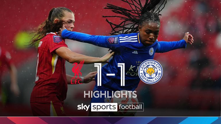 Liverpool 1-1 Leicester | WSL highlights