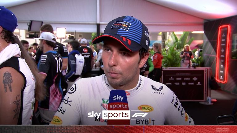 Sergio Perez couldn't hide his frustration with the performance of his Red Bull after finishing 10th in the Singapore Grand Prix.