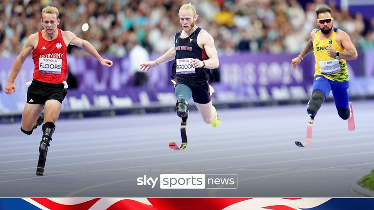 Sky Sports News' Miriam Walker-Khan reports on day five of the Paralympics, which saw Jonnie Peacock finish fifth in the men's T64 100m final, while transgender athlete Valentina Petrillo failed to reach the T12 400m final.