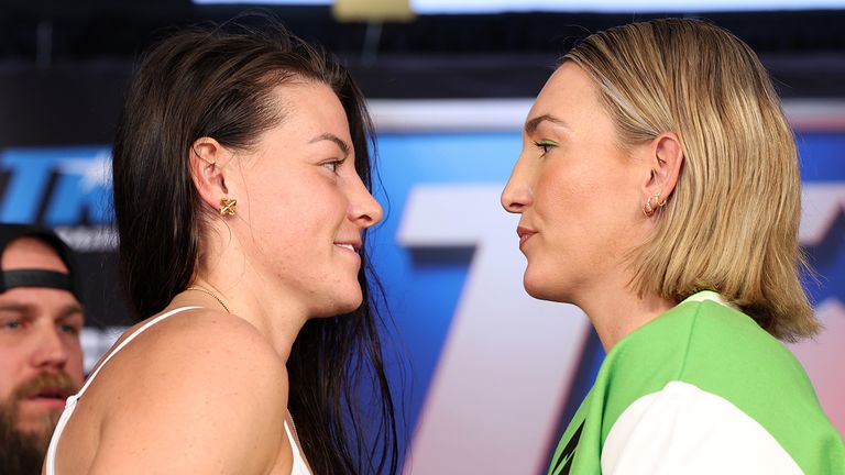 Sandy Ryan fights Mikaela Mayer 极速赛车官网168开奖 Live on Sky Sports from 2am on Saturday morning