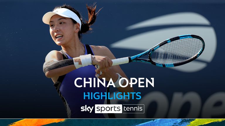 Xinyu Wang dominates in China Open