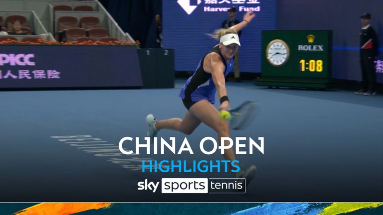 Highlights of the China Open match between Wang Yafan  and Ashlyn Krueger.