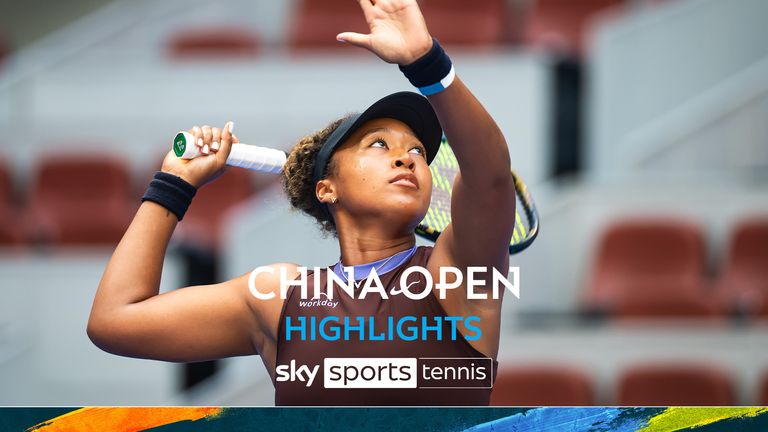 Naomi Osaka v Lucia Bronzetti | China Open highlights